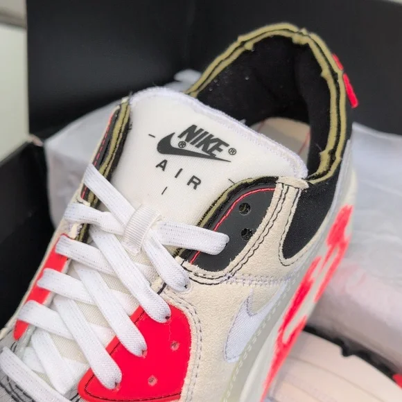 Nike Air Max 90 - Archetype Bright Crimson - Men's Size 10.5 ( DC7856-100 )